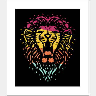 Vintage Lion Posters and Art